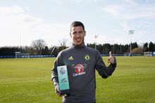 2016-17赛季英超2月最佳进球:阿扎尔