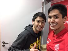 武藤嘉纪与香川真司