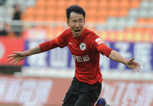 2014年5月4日下午15:30分，辽宁主场VS绿城王亮十年进首球